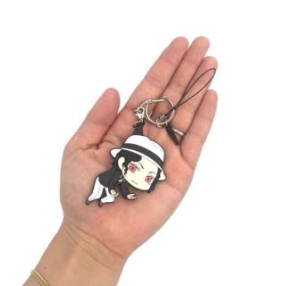 鬼滅の刃-無惨-鬼舞辻無惨つままれストラップ-チャーム イヤホン