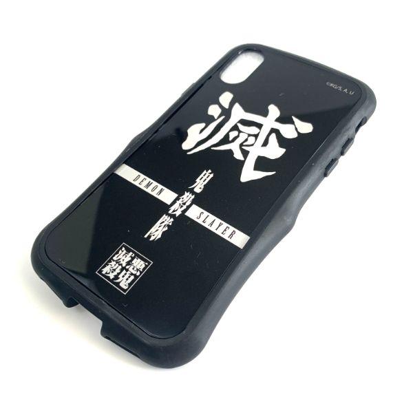 鬼滅の刃-鬼殺隊-鬼殺隊-TPUバンパー-iPhoneケース--ブラック-X・Xs共用-　 商品画像5：キャラグッズPERFECT WORLD TOKYO