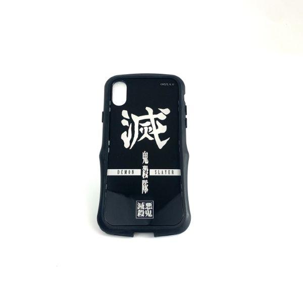 鬼滅の刃-鬼殺隊-鬼殺隊-TPUバンパー-iPhoneケース--ブラック-X・Xs共用-　 商品画像1：キャラグッズPERFECT WORLD TOKYO