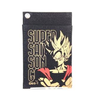 ドラゴンボールZ-悟空-パスケース-定期入れ-ブラック-グッズ