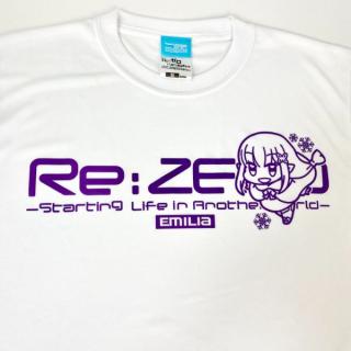 リゼロ-エミリア-Re:ゼロから始める異世界生活エミリアドライTシャツ