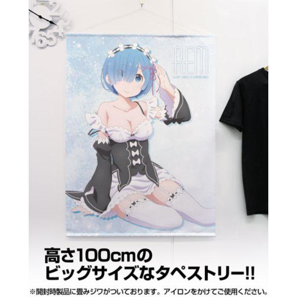 Re:ゼロから始める異世界生活-レム-レム-ドキドキ-100cm-タペストリー--100×75(cm)-日本製 商品画像6：キャラグッズPERFECT WORLD TOKYO