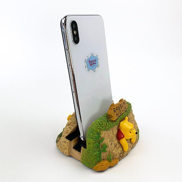 ディズニー-くまのプーさん-スマホスタンド-プーさん-スマホストッパー-黄色 商品画像4：キャラグッズPERFECT WORLD TOKYO