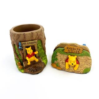 ディズニー-くまのプーさん-スマホスタンド-プーさん-スマホ