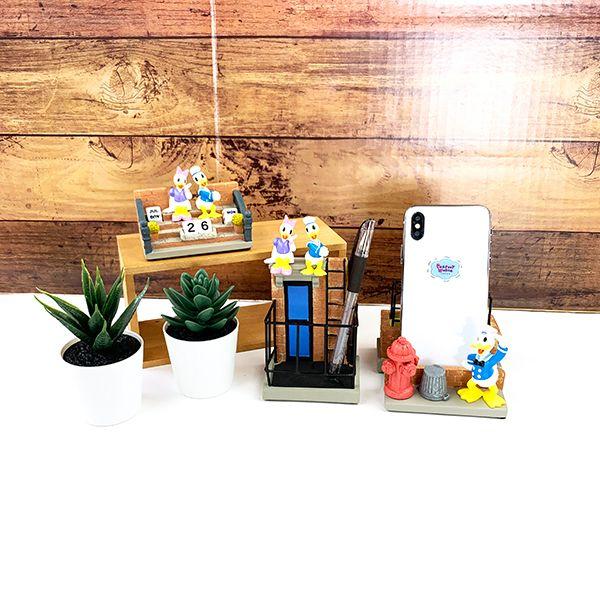 ディズニー-ドナルドダック-デイジーダック-ステーショナリースタンド-ドナルド-デイジー-文房具立て-文房具入れ 商品画像8：キャラグッズPERFECT WORLD TOKYO