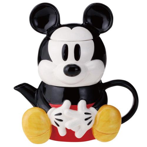 Disney-ミッキー-ミッキーマウス　ティーホーワン-ポット-　-　-　