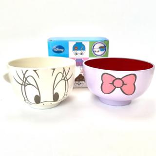 ディズニー デイジー ドナルド 茶碗 汁椀セット ミニ 子供 デイジー ドナルド ディズニー 茶碗 ホワイト パープル 日本製の通販なら キャラグッズperfect World Tokyo Kaago カーゴ
