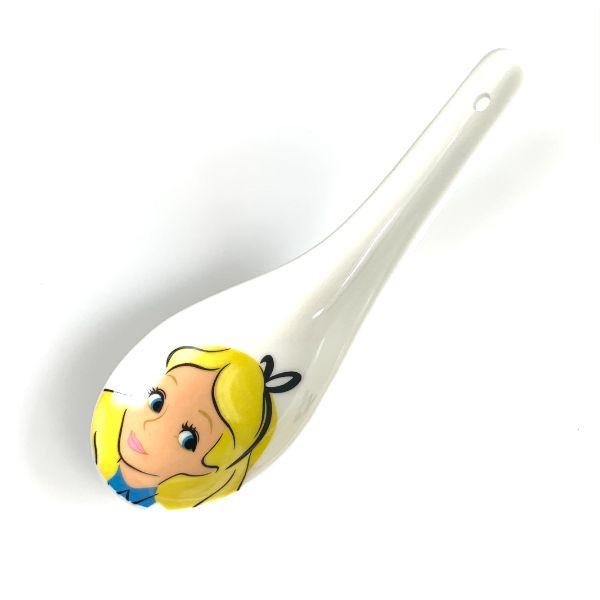 アリス-キャラクターレンゲ-フェイス-(ふしぎの国のアリス)-ディズニー-おもしろ食器-キッチン用品 商品画像1：キャラグッズPERFECT WORLD TOKYO