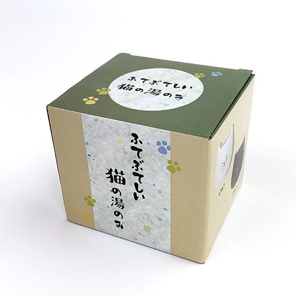 湯のみ-ふてぶてしい猫-ぶちねこ-ネコ-食器-和食器-白 商品画像7：キャラグッズPERFECT WORLD TOKYO