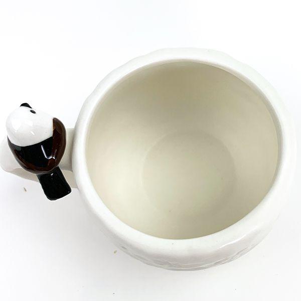 フィギュア付きマグ-シマエナガ-マグカップ-食器--白 商品画像6：キャラグッズPERFECT WORLD TOKYO