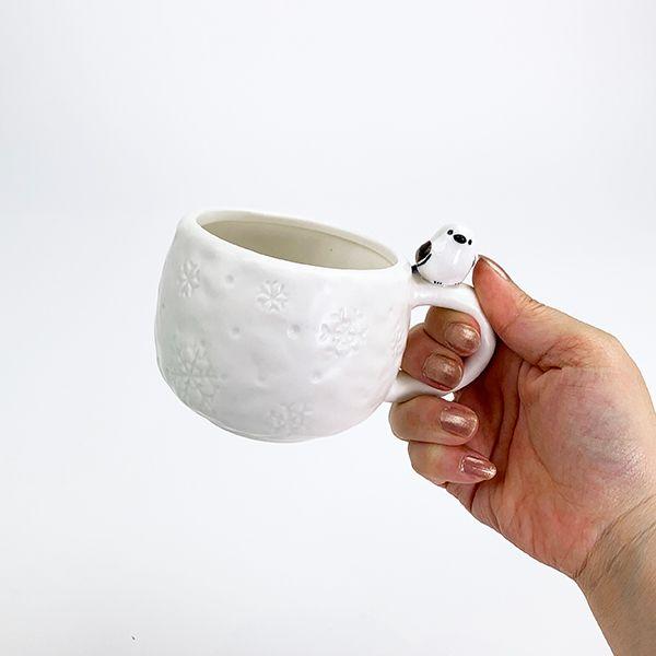 フィギュア付きマグ-シマエナガ-マグカップ-食器--白 商品画像7：キャラグッズPERFECT WORLD TOKYO