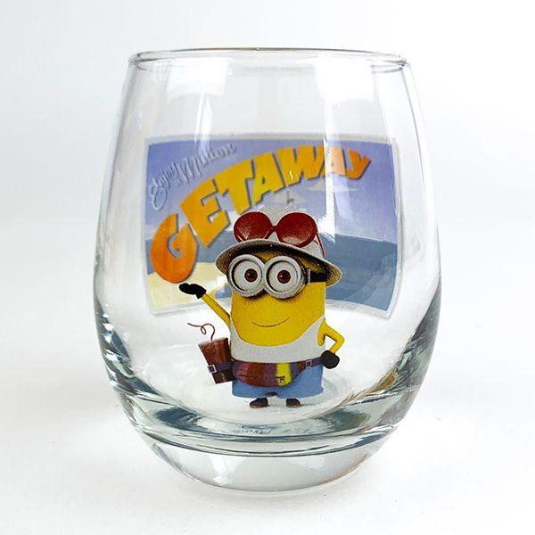 ミニオンズ--3Dグラス　ニューヨーク-コップ　グラス　---日本製