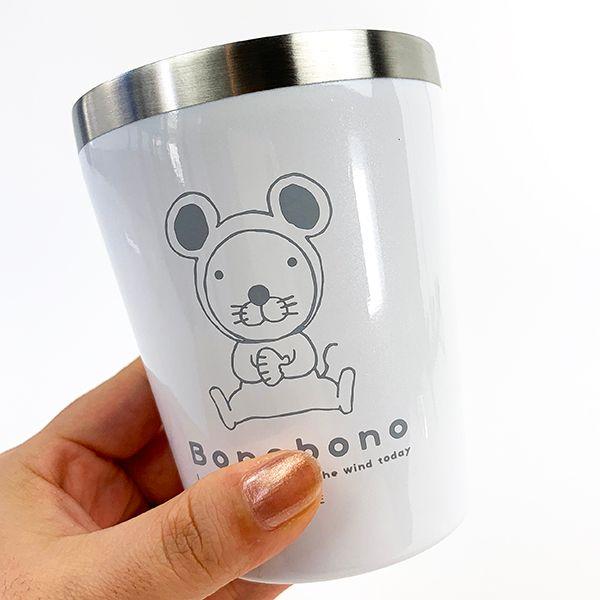ぼのぼの-ステンレスタンブラー-干支-マグ-タンブラー--サマー-白-グッズ 商品画像4：キャラグッズPERFECT WORLD TOKYO