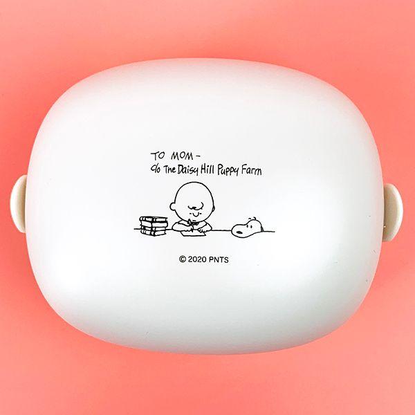 SNOOPY-スヌーピー-おにぎりランチ-STUDY-スヌーピー-お弁当箱-弁当箱-ランチボックス-ランチ用品-ランチグッズ-ランチ-白-グッズ 商品画像2：キャラグッズPERFECT WORLD TOKYO