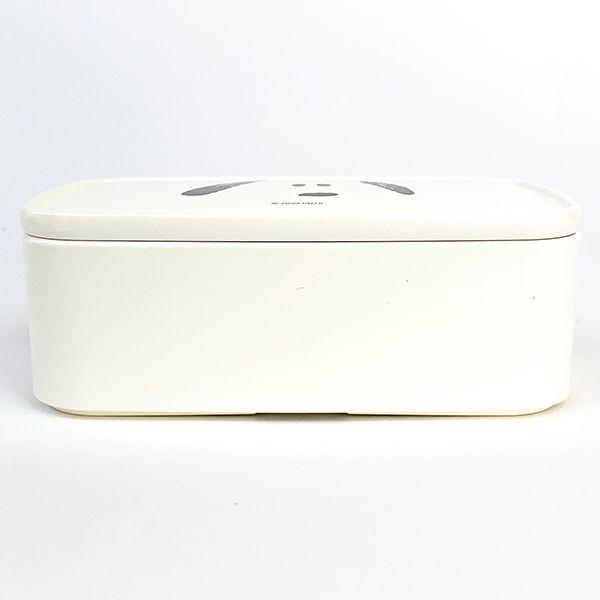 スヌーピー-SNOOPY-パックランチL-フェイススヌーピー-お弁当箱-ランチパック-タッパー-白-グッズ 商品画像3：キャラグッズPERFECT WORLD TOKYO