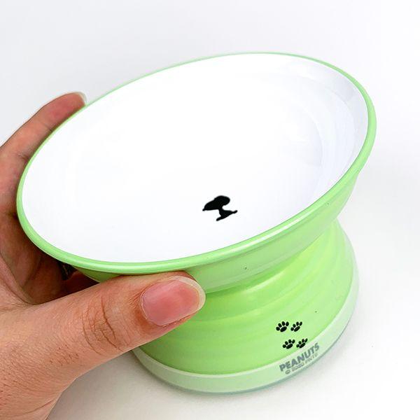 スヌーピー-ペットボウル-GR-スヌーピー-ペット-お皿-ペット皿-犬-猫-緑-グッズ 商品画像5：キャラグッズPERFECT WORLD TOKYO