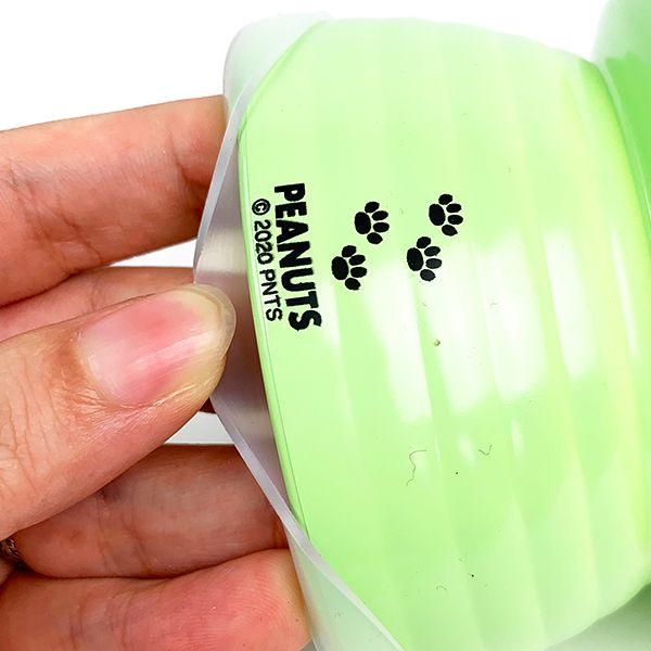 スヌーピー-ペットボウル-GR-スヌーピー-ペット-お皿-ペット皿-犬-猫-緑-グッズ 商品画像6：キャラグッズPERFECT WORLD TOKYO