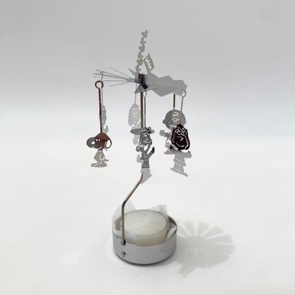 スヌーピー-PEANUTS-スヌーピー-メリーゴーランドホルダー-キャンドル