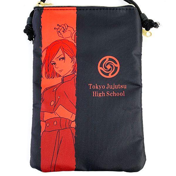 呪術廻戦-釘崎野薔薇-縦型-ショルダーバッグ-ジャンプ-トートバッグ--かわいい-可愛い-プレゼント-かばん-カバン-調節-RED 商品画像2：キャラグッズPERFECT WORLD TOKYO