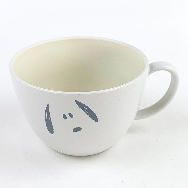 スヌーピー--スープカップ-フェイス柄-SNOOPY-キッチン-食器-カップ-コップ-マグカップ-スープ-ホワイト--日本製-(MCOR) 商品画像1：キャラグッズPERFECT WORLD TOKYO