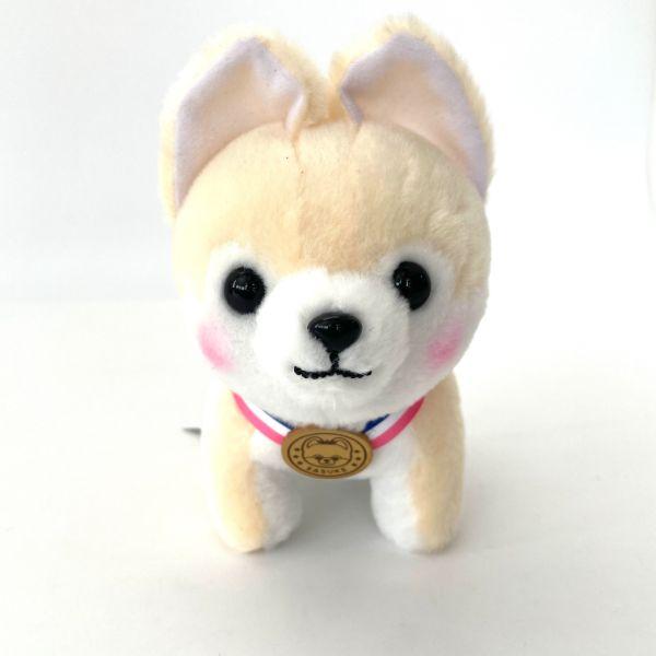 豆しば三兄弟-サスケ-目指せ金メダル--おもちゃ-ぬいぐるみ-グッズ 商品画像1：キャラグッズPERFECT WORLD TOKYO