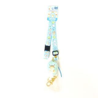 SAN-X-すみっコぐらし-ぬいぐるみリールストラップとかげ-ストラップ