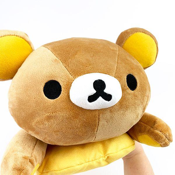 SAN-X-リラックマ-ぬいぐるみティッシュカバー　-ティッシュケース　クリーナー-ブラウン-グッズ 商品画像8：キャラグッズPERFECT WORLD TOKYO