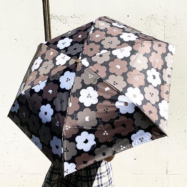 SAN-X-リラックマ-50cm折り畳み傘-リラックマ-傘-雨具-日焼け防止-グッズ-UVカット-ブラック 商品画像6：キャラグッズPERFECT WORLD TOKYO