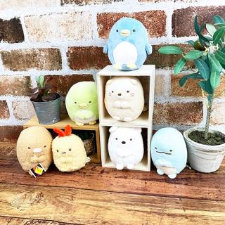 すみっコぐらし-とんかつ-ぬいぐるみ-S-プレゼント-茶色-すみっこ