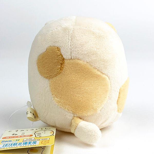 すみっコぐらし-ねこ-ぬいぐるみ-Ｓ-プレゼント-ベージュ-すみっこ-グッズ 商品画像3：キャラグッズPERFECT WORLD TOKYO