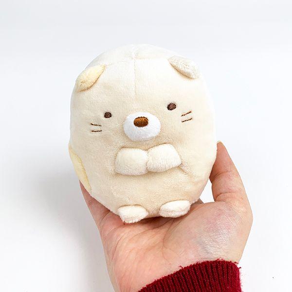 すみっコぐらし-ねこ-ぬいぐるみ-Ｓ-プレゼント-ベージュ-すみっこ-グッズ 商品画像5：キャラグッズPERFECT WORLD TOKYO