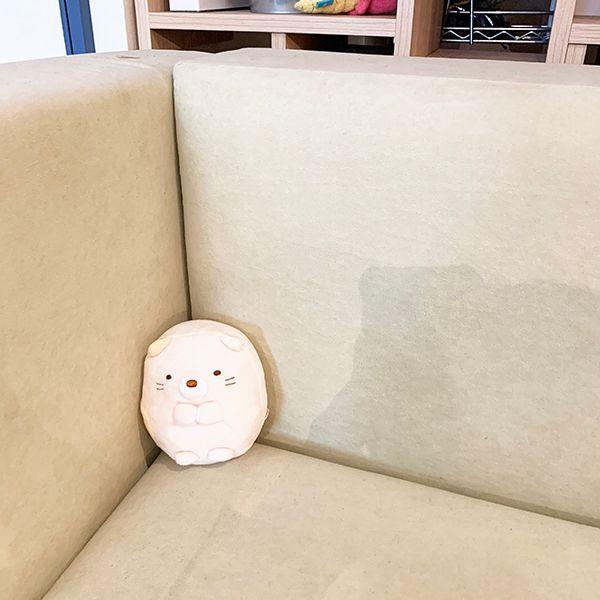 すみっコぐらし-ねこ-ぬいぐるみ-Ｓ-プレゼント-ベージュ-すみっこ-グッズ 商品画像6：キャラグッズPERFECT WORLD TOKYO