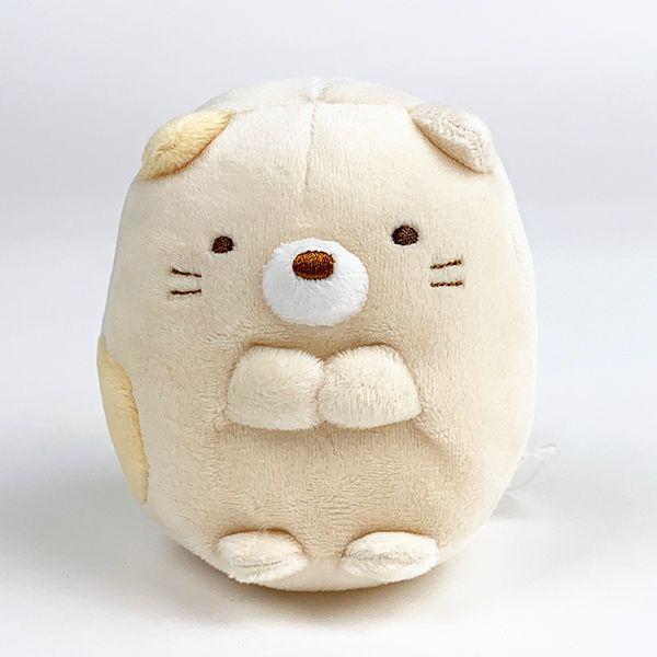 すみっコぐらし-ねこ-ぬいぐるみ-Ｓ-プレゼント-ベージュ-すみっこ-グッズ 商品画像1：キャラグッズPERFECT WORLD TOKYO