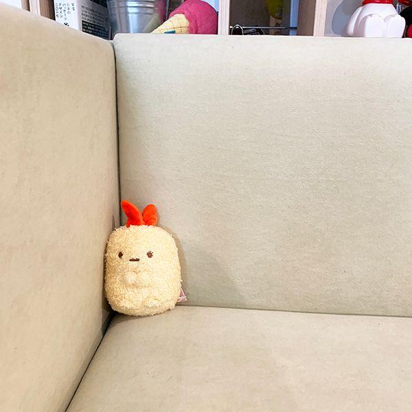 すみっコぐらし-えびふらいのしっぽ-ぬいぐるみ-Ｓ-プレゼント-茶色-すみっこ-グッズ 商品画像6：キャラグッズPERFECT WORLD TOKYO
