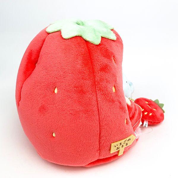 San-X-すみっコぐらし-すみっコぐらしコレクション-すみっコハウス-いちごのおうち-ベビー-おもちゃ-とかげ-ねこ-レッド-グッズ 商品画像4：キャラグッズPERFECT WORLD TOKYO