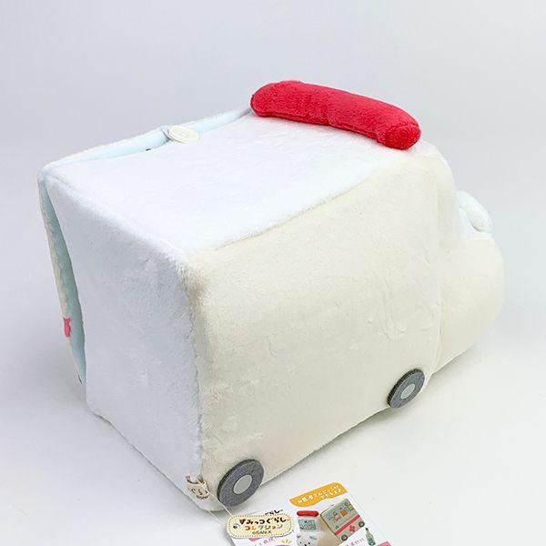 すみっコぐらし-シーンぬいぐるみ（救急車）-すみっこぐらし-おもちゃ-救急車-白-グッズ 商品画像3：キャラグッズPERFECT WORLD TOKYO