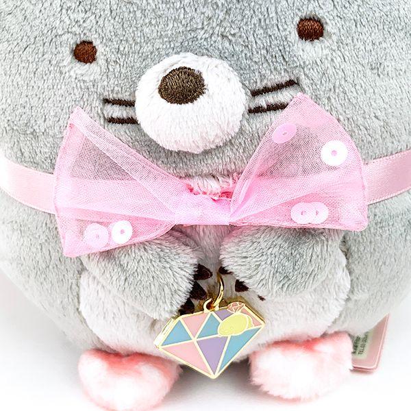 サンエックス-もぐら-すみっコぐらしのぬいぐるみ-もっちり～ぬいぐるみ-もぐら-インテリア-ぬいぐるみ-おもちゃ-もちもち-グレー 商品画像5：キャラグッズPERFECT WORLD TOKYO