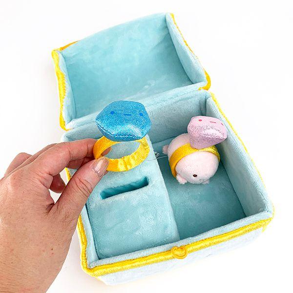 サンエックス-たからばこ-すみっコぐらしコレクション-シーンぬいぐるみ-インテリア-ぬいぐるみ-おもちゃ-もちもち-ふわふわ-ブルー 商品画像8：キャラグッズPERFECT WORLD TOKYO