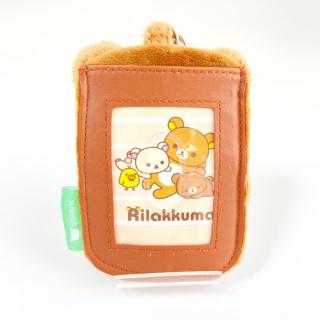 SAN-X-チャイロイコグマ-ぬいぐるみパスケース-パスケース-定期入れ