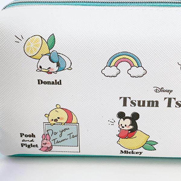 ツムツム-ペンケース-整列-ペンポーチ-筆箱-ディズニー-水色 商品画像3：キャラグッズPERFECT WORLD TOKYO