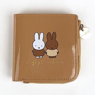 ミッフィー-miffy-スウィートチョコレートシリーズ--2つ折り財布-BE