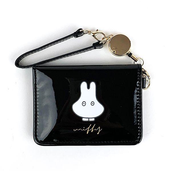 ミッフィー-miffy-スウィートチョコレートシリーズ-パスケース-BK--ケース-小物入れ-ブラック(MCOR) 商品画像1：キャラグッズPERFECT WORLD TOKYO