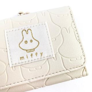 ミッフィー-おばけ-コンパクト財布-WH-ミニ財布-ホワイト-グッズ