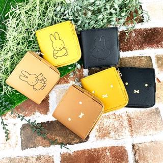 ミッフィー-miffy-ハーフ財布-エンボスくまちゃん-財布-小銭入れ ミッフィー-miffy-ハーフ財布-エンボスくまちゃん-財布-小銭入れ
