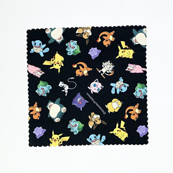 ポケモン-メガネケース-クラシカルBK-ポケモン-眼鏡ケース-グッズ-イーブイ-ピカチュウ-ブラック--(MCOR) 商品画像7：キャラグッズPERFECT WORLD TOKYO