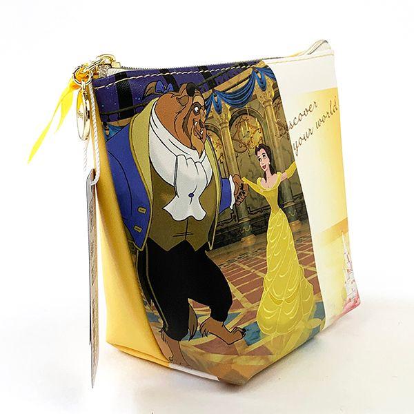 ディズニー-ベル-ミニ舟形ポーチ-ベル-プリンセス-美女と野獣-ポーチ-グッズ-小物入れ-イエロー--(MCOR) 商品画像4：キャラグッズPERFECT WORLD TOKYO