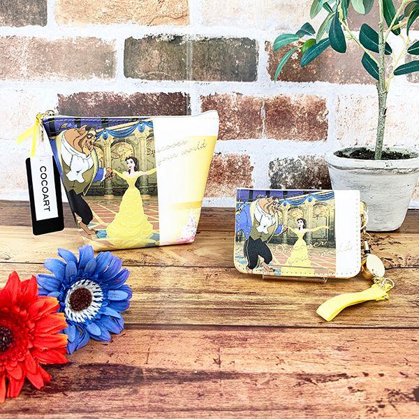 ディズニー-ベル-ミニ舟形ポーチ-ベル-プリンセス-美女と野獣-ポーチ-グッズ-小物入れ-イエロー--(MCOR) 商品画像8：キャラグッズPERFECT WORLD TOKYO