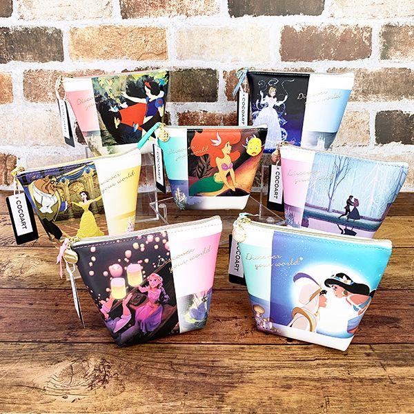 ディズニー-ベル-ミニ舟形ポーチ-ベル-プリンセス-美女と野獣-ポーチ-グッズ-小物入れ-イエロー--(MCOR) 商品画像9：キャラグッズPERFECT WORLD TOKYO