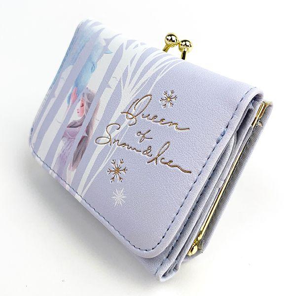 ディズニー-エルサ-コンパクト財布-BL-エルサ-財布-プリンセス-アナと雪の女王-Disney-コインケース--ブルー--(MCOR) 商品画像2：キャラグッズPERFECT WORLD TOKYO
