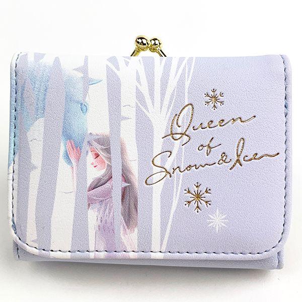 ディズニー-エルサ-コンパクト財布-BL-エルサ-財布-プリンセス-アナと雪の女王-Disney-コインケース--ブルー--(MCOR) 商品画像1：キャラグッズPERFECT WORLD TOKYO